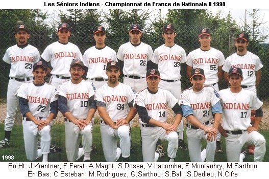 Indians Sénior 1 - 1998