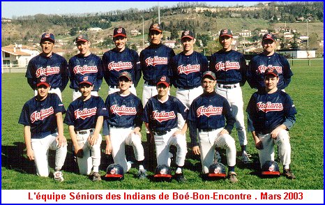 Séniors - saison 2003